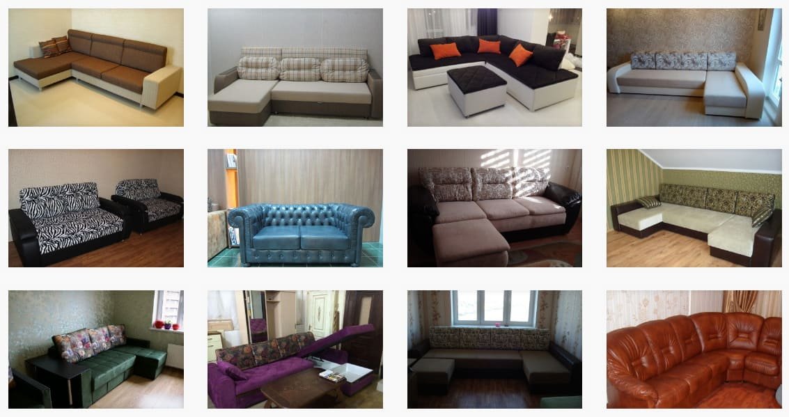 Виробництво ексклюзивних м'яких меблів на замовлення