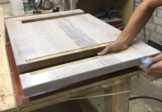 як роблять столи лофт