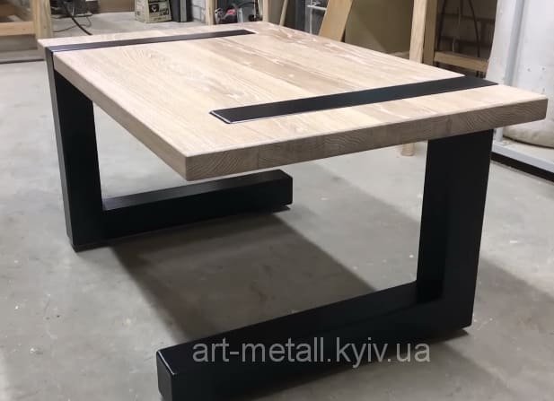 мебель на заказ в стиле лофт Борисполь стол в стиле лофт на заказ из дерева и металла в Борисполе