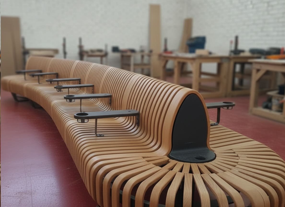 лавка з особистим простіром