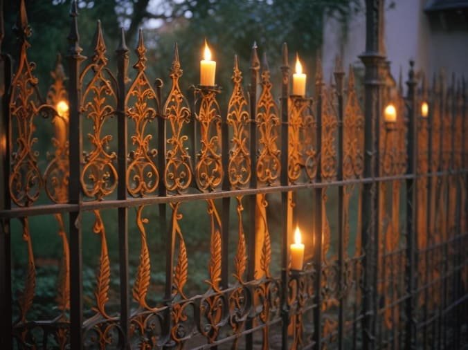 забор с художественной ковкой на заказ